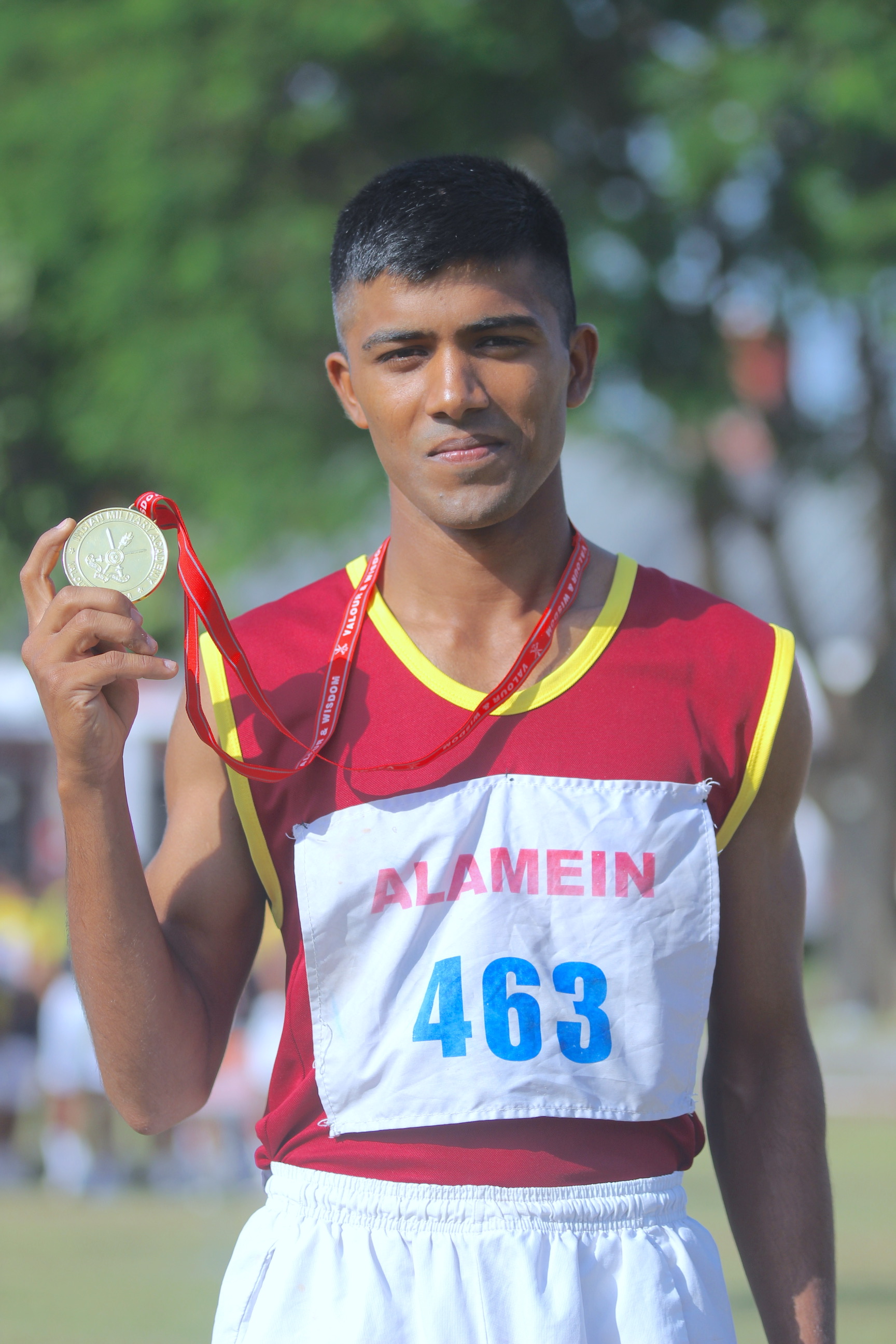 GC SHIVKANT YADAV WITH GOLD