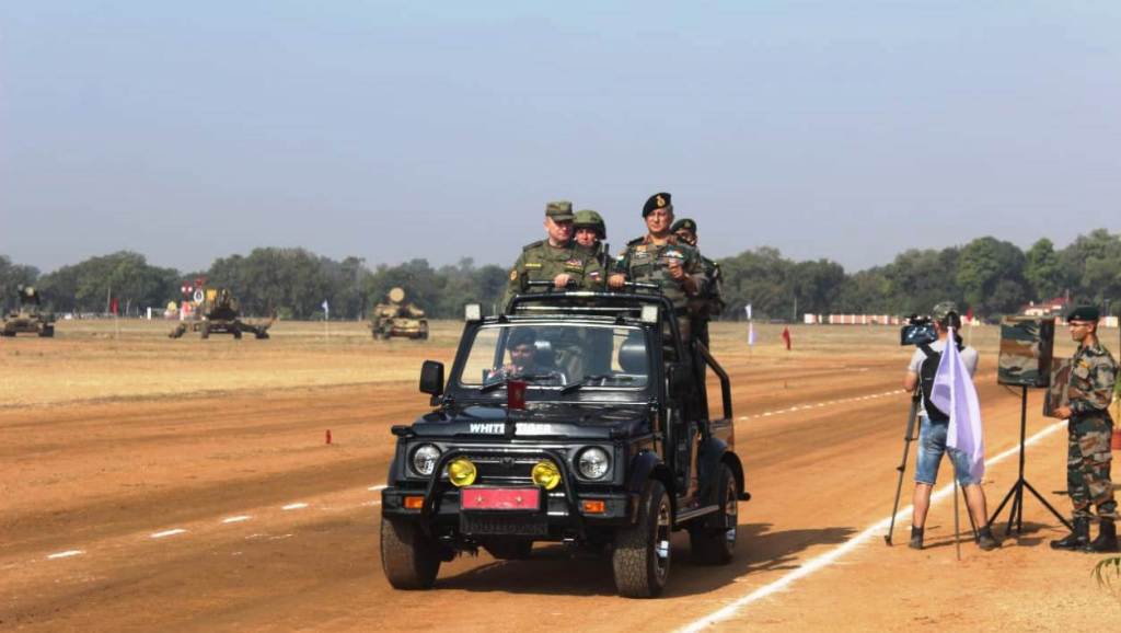 EXERCISE INDRA – 2018: Opening Ceremony of Joint Military Exercise Between Indian And Russian Armies Conducted at Babina Military&nbsp;Station