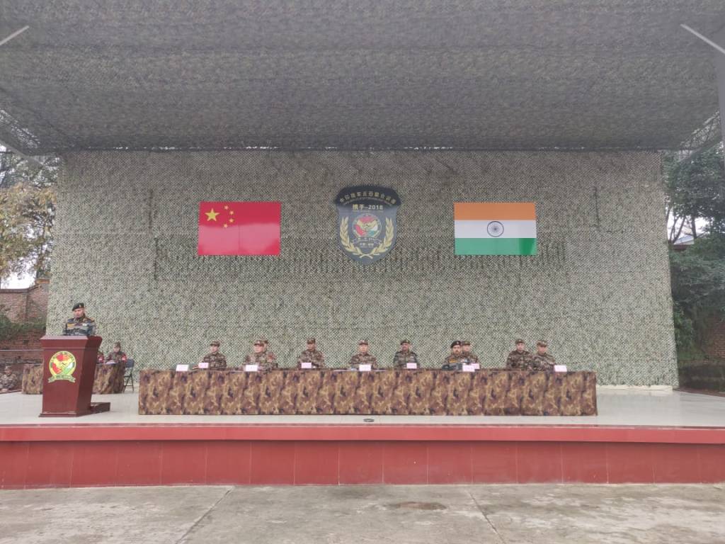 Hand-in-Hand Exercise 2018: Indian Army Soldiers Teach Bhangra to Chinese Army Troops During Joint Military Drill; Watch&nbsp;Video