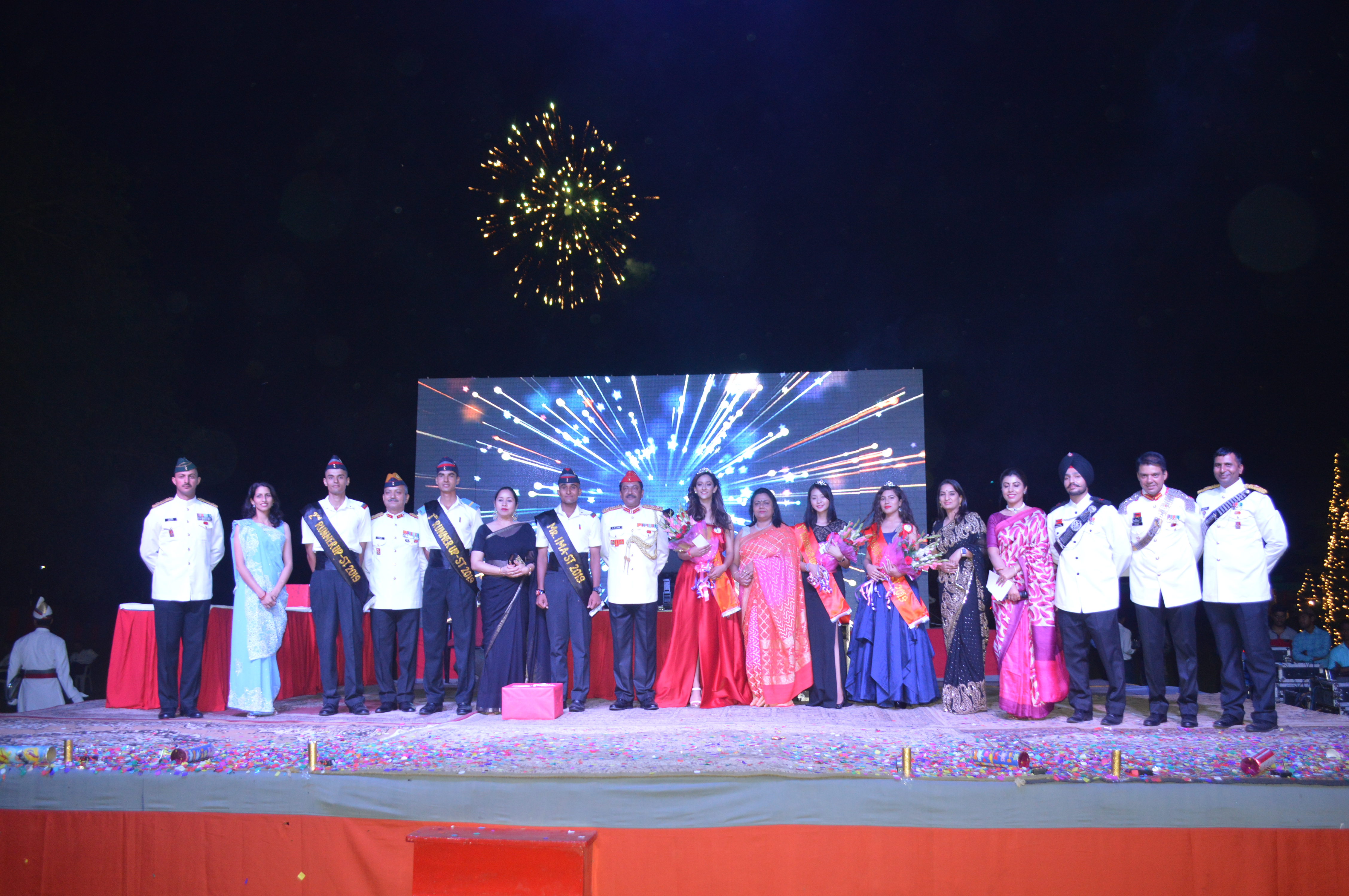 Winners with Commandant