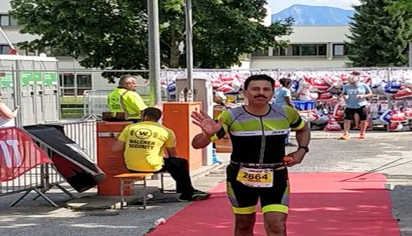 Maj Gen (R) Vikram Dogra of Indian Army Breaks his Own Record at Ironman Triathlon Held in Hamburg, General Bipin Rawat Congratulates Officer