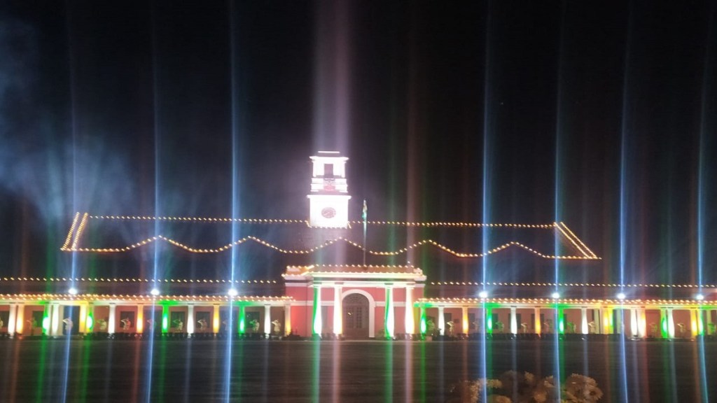 IMA POP Autumn Term 2020: ‘Son-et-Lumiere’ Sound And Light Show Held at Indian Military Academy (View Pics And Videos)