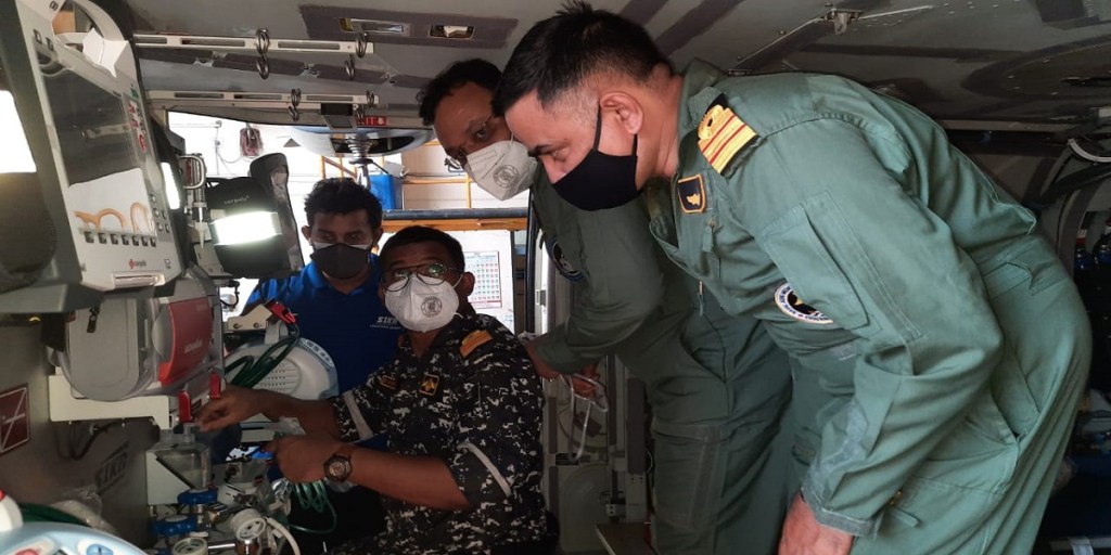 COVID-19 in India: Medical ICU Installed Onboard ALH MK III Aircraft For Evacuation Of Critical&nbsp;Patients