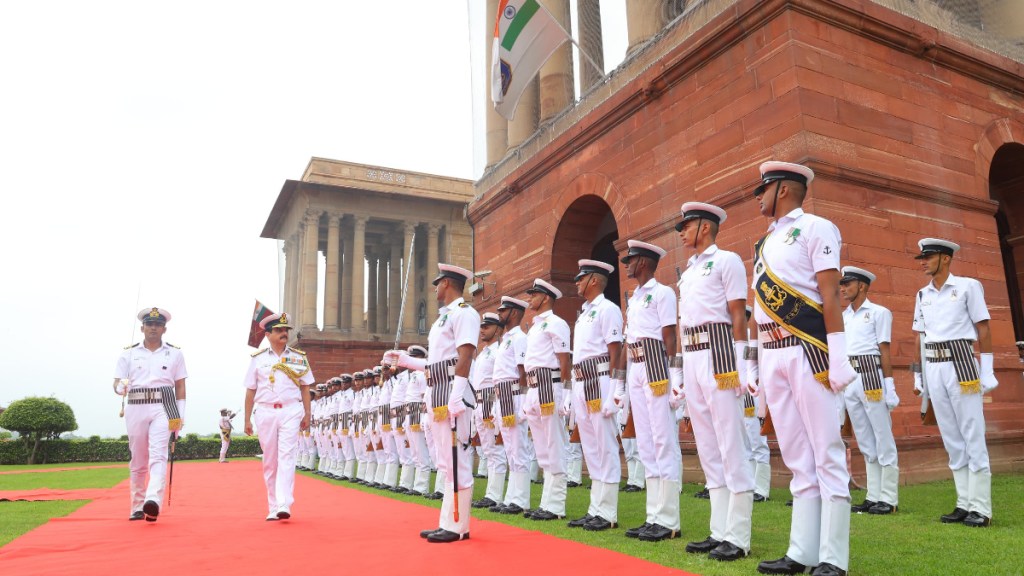 Vice Admiral Sanjay Vatsayan Assumes Charge As 47th Vice Chief Of Naval Staff
