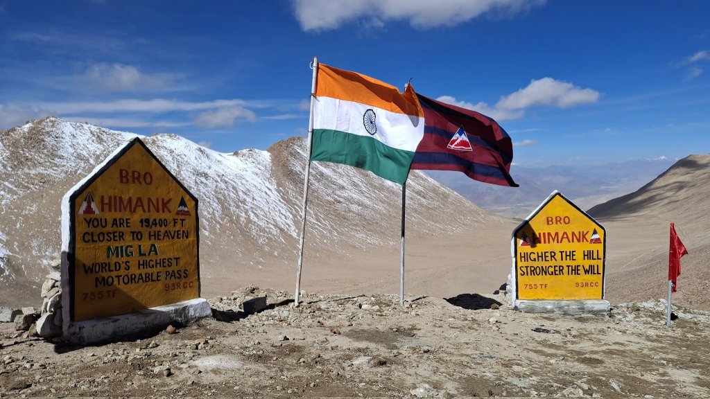 At 19,400 ft, Mig La Dethrones Umling La as World’s Highest Motorable Pass; How This Strengthens India’s Border Defences?